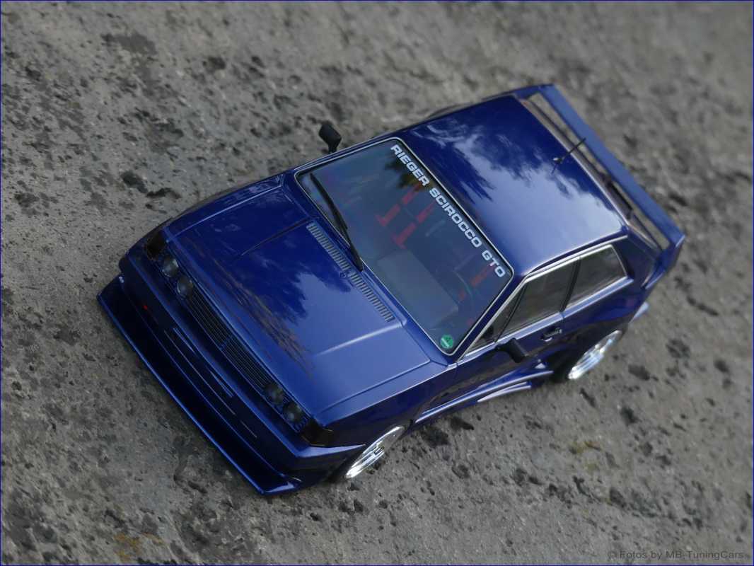 1:18 VW Scirocco MK1 GTI Rieger GTO Breitbau inkl. OVP